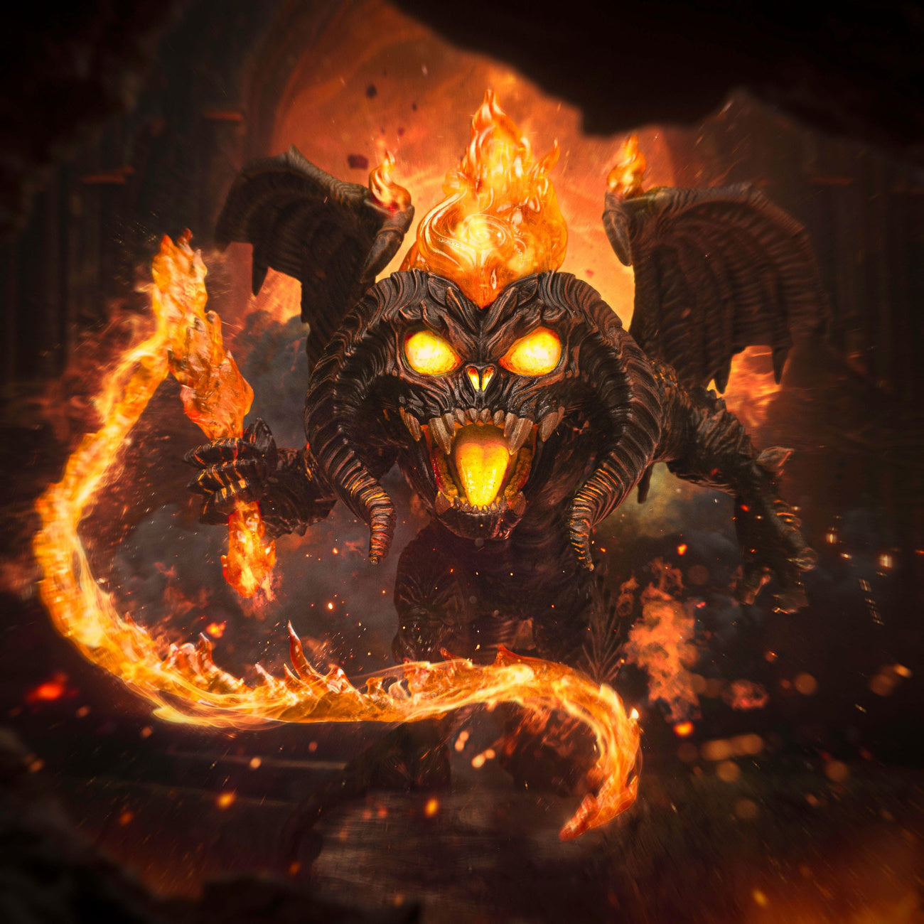 Produktbild Der Herr der Ringe Mini Co. PVC Figur Balrog 17 cm