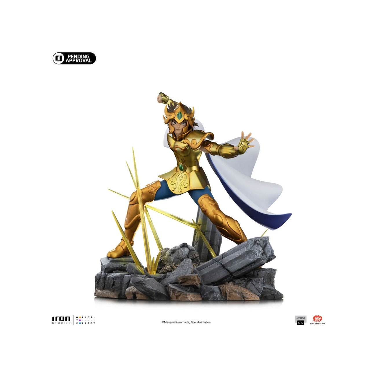 Produktbild Saint Seiya Art Scale Statue 1/10 Leo Aiolia 24 cm