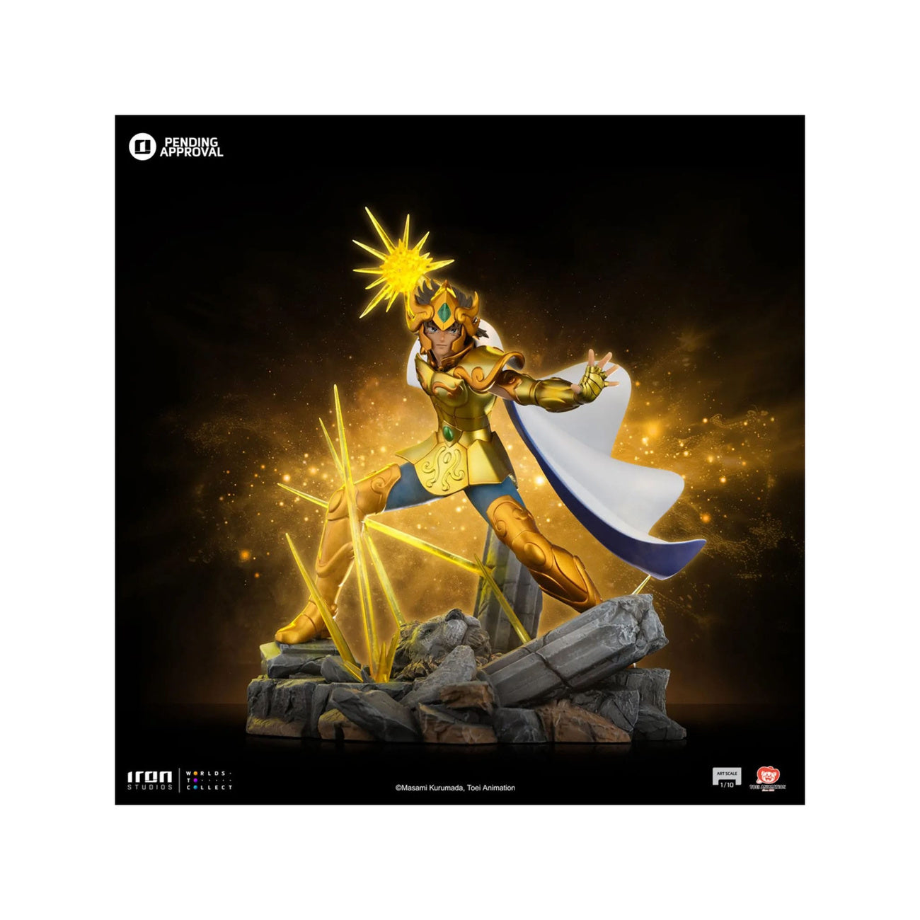 Produktbild Saint Seiya Art Scale Statue 1/10 Leo Aiolia 24 cm
