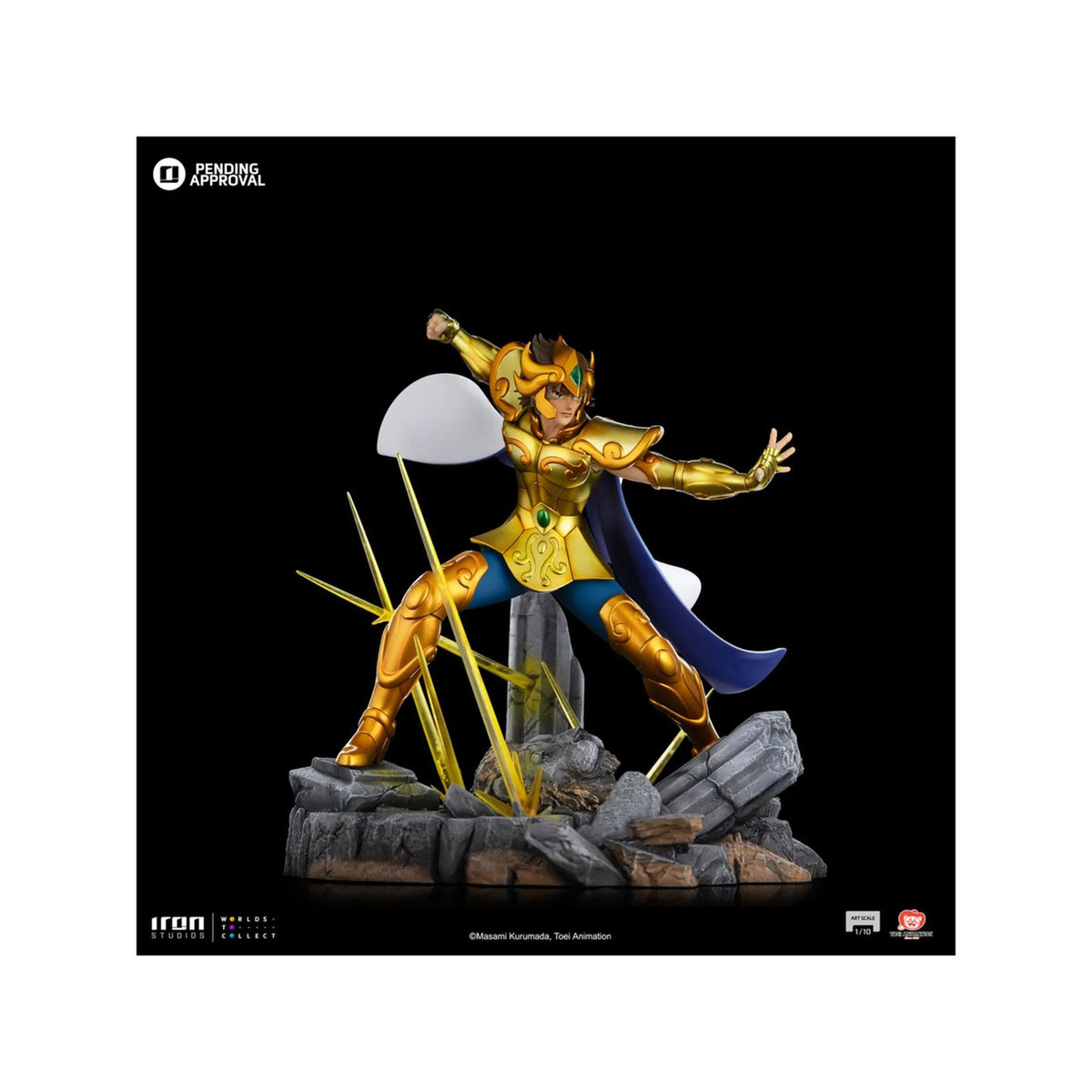 Produktbild Saint Seiya Art Scale Statue 1/10 Leo Aiolia 24 cm