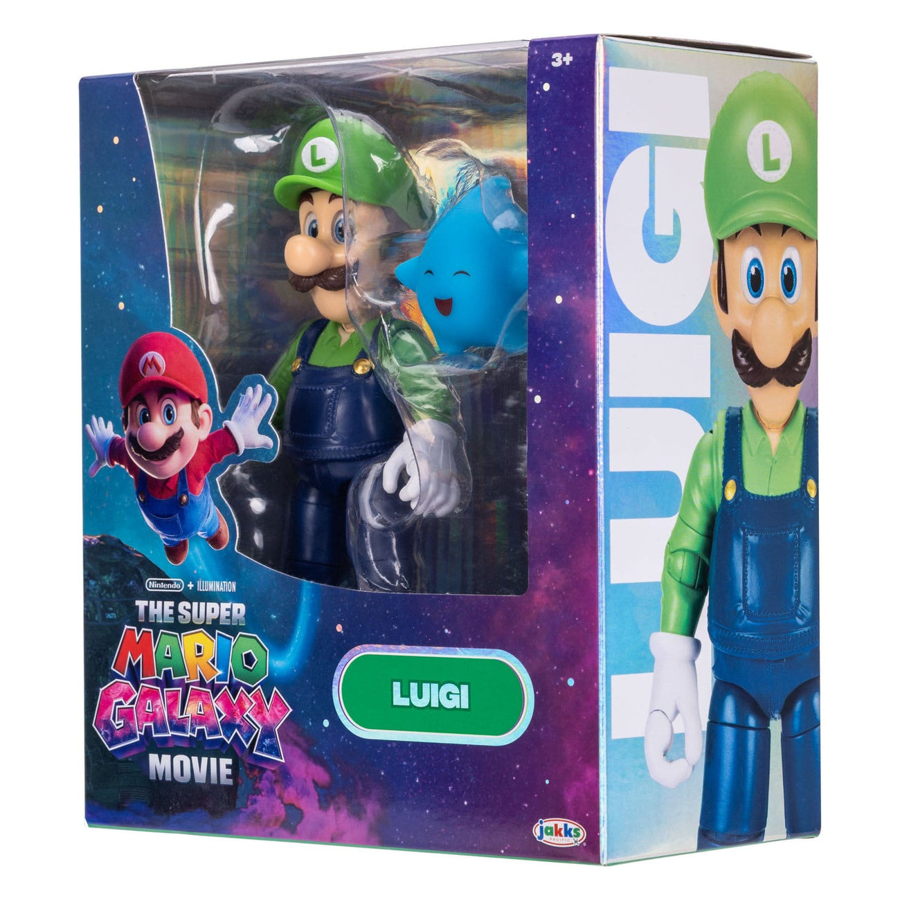 Produktbild Der Super Mario Galaxy Film Actionfigur Luigi 13 cm