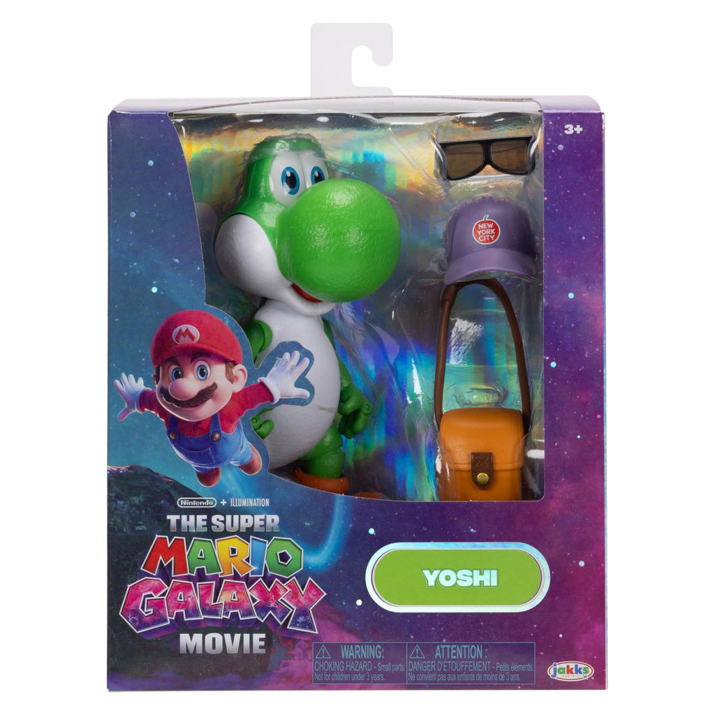 Produktbild Der Super Mario Galaxy Film Actionfigur Yoshi 13 cm