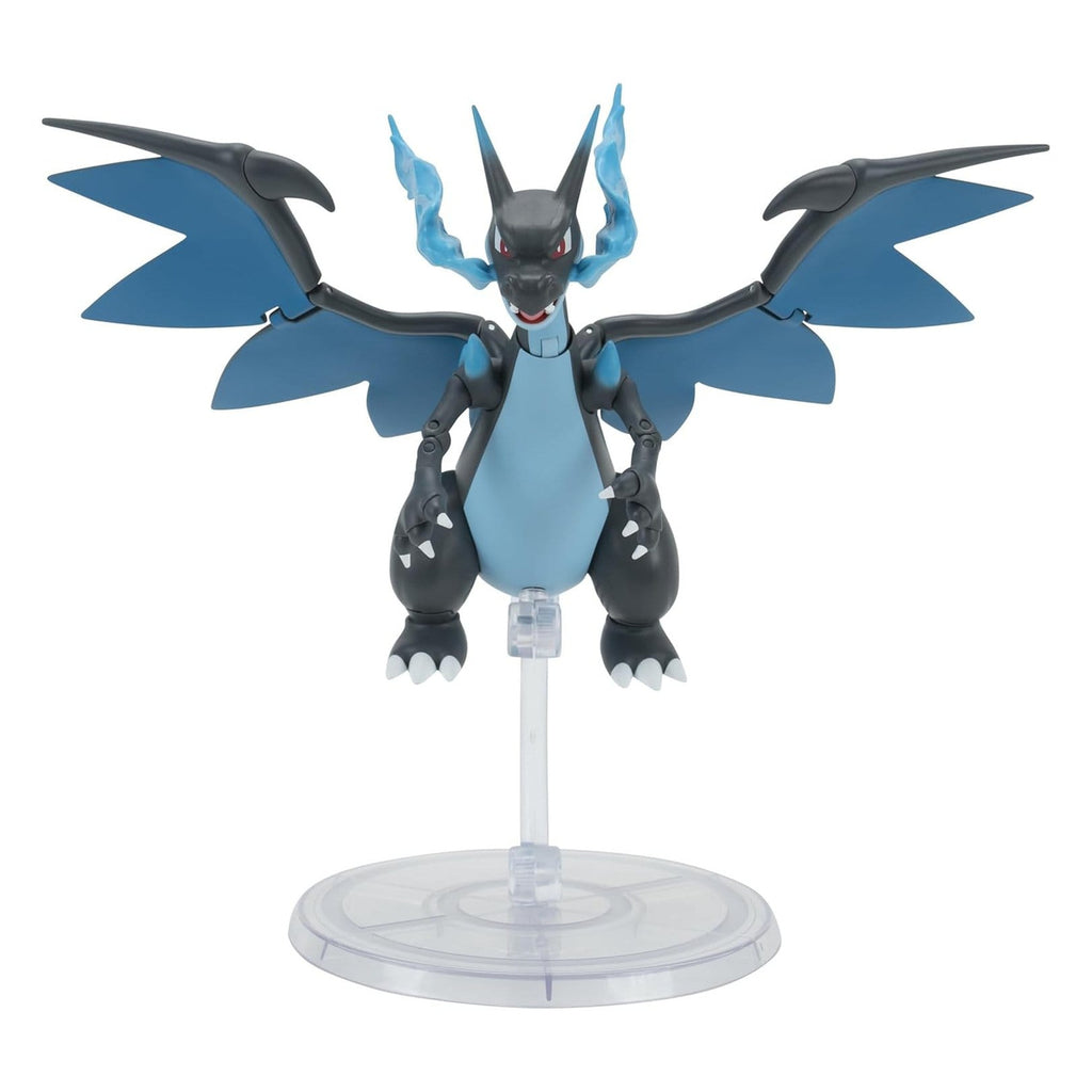 Produktbild Pokémon Select Super-Articulated Figur Mega Charizard X 15
