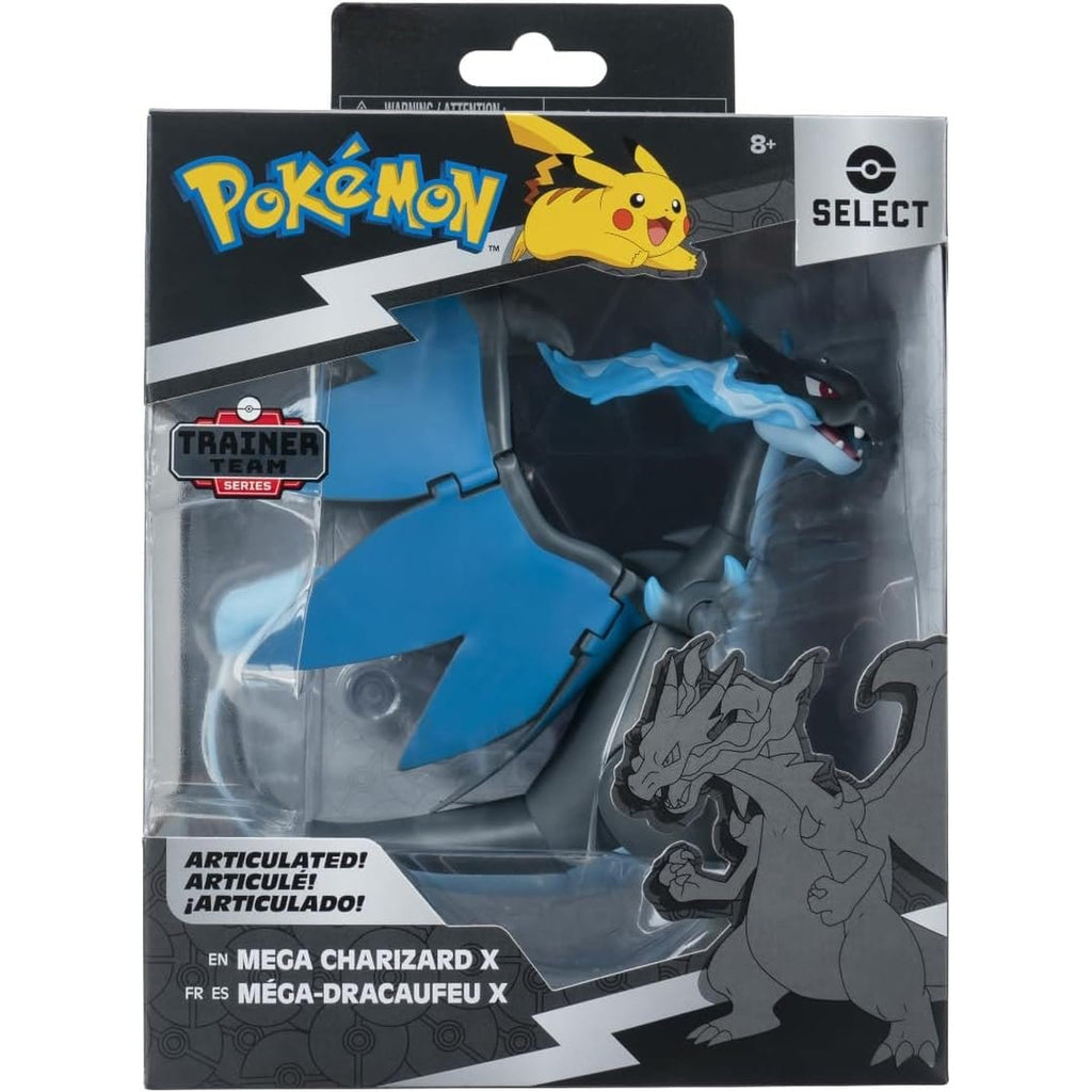 Produktbild Pokémon Select Super-Articulated Figur Mega Charizard X 15