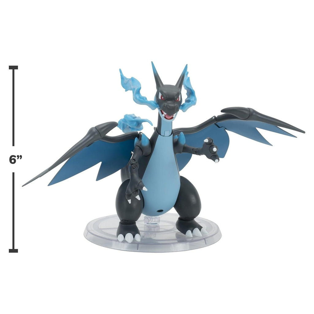 Produktbild Pokémon Select Super-Articulated Figur Mega Charizard X 15