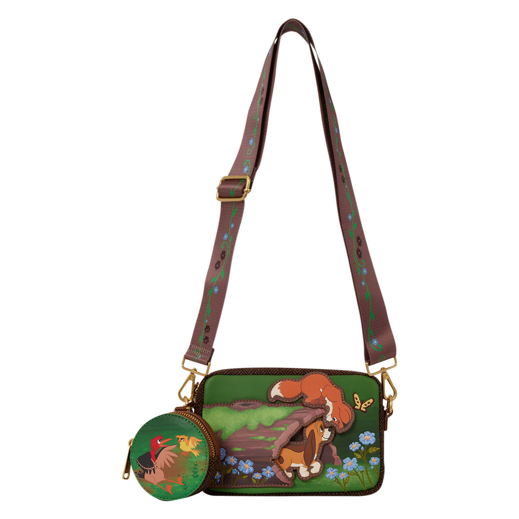 Produktbild Cap und Capper - Tod und Vixey Crossbody Tasche mit Geldbörse