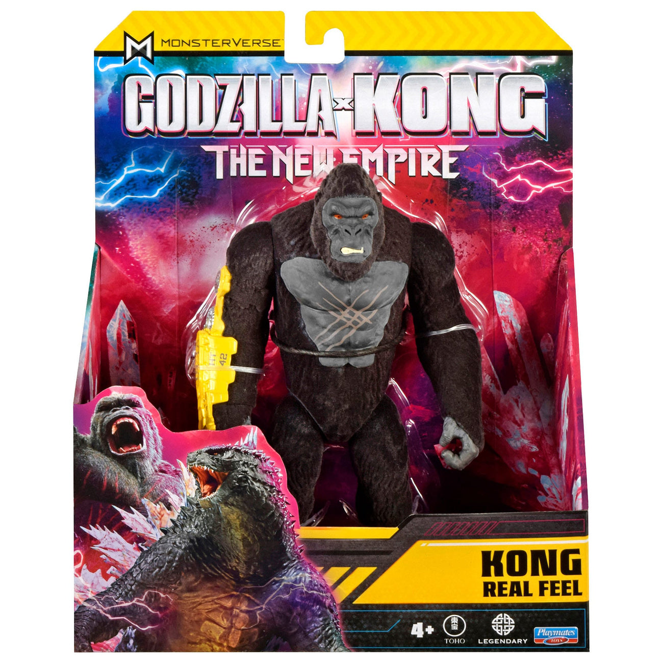 Produktbild Godzilla x Kong: The New Empire Actionfigur Kong Real Feel