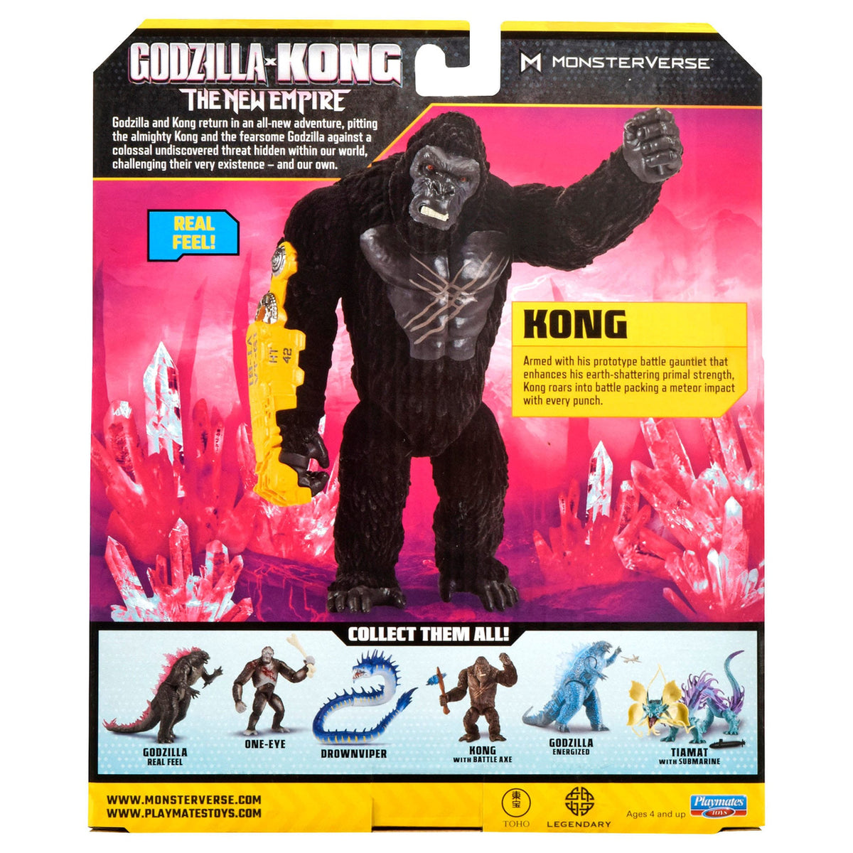 Produktbild Godzilla x Kong: The New Empire Actionfigur Kong Real Feel