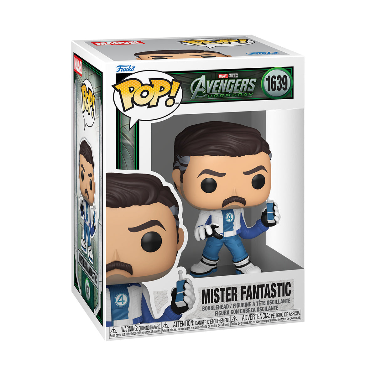 Produktbild Avengers: Doomsday - Mr Fantastic Funko Pop Wackelkopf-Figur
