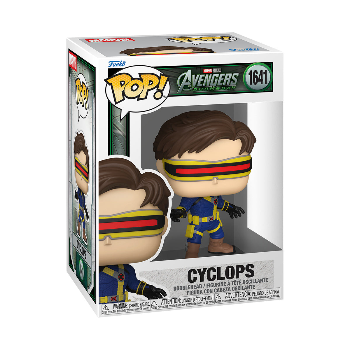 Produktbild Avengers: Doomsday - Cyclops Funko Pop Wackelkopf-Figur