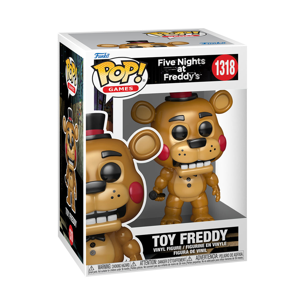 Produktbild Five Nights Freddys - Toy Freddy Funko Pop Figur