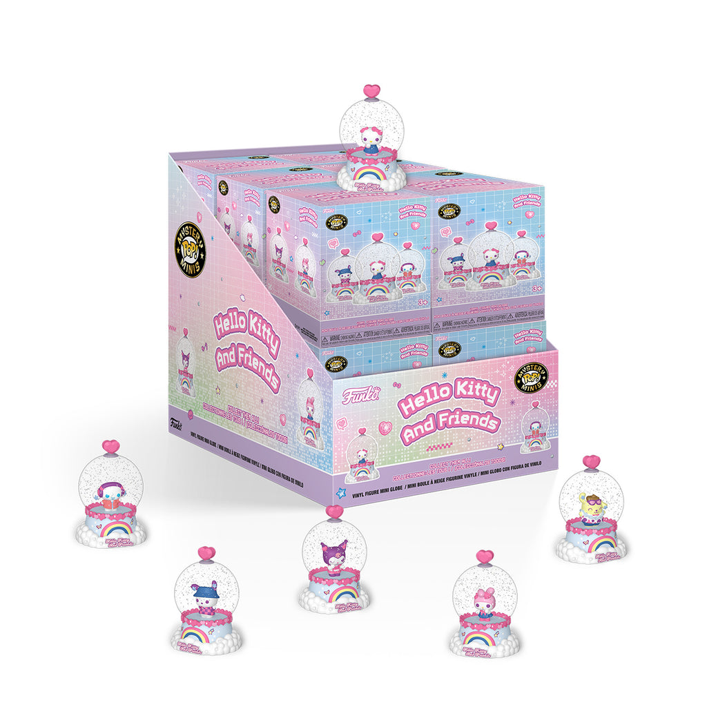 Produktbild Hello Kitty and Friends - Mystery Funko Pop Glitter Schneekugel 12er Display