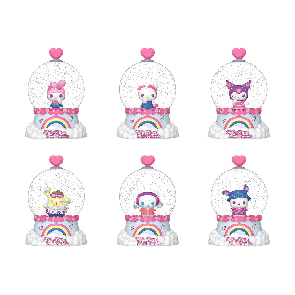 Produktbild Hello Kitty and Friends - Mystery Funko Pop Glitter Schneekugel