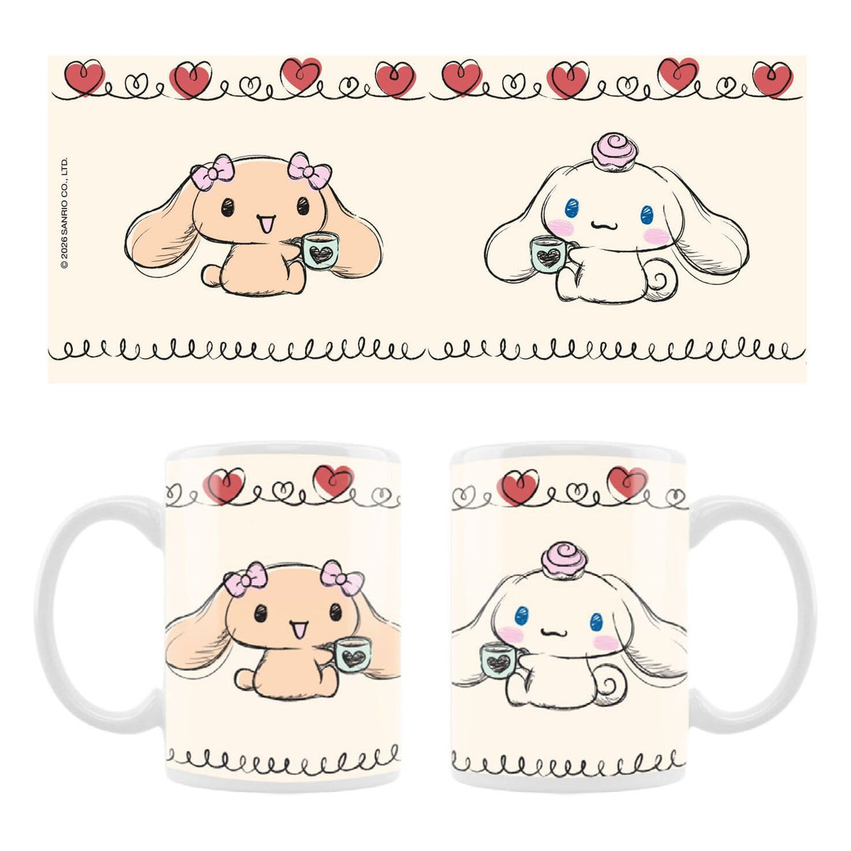 Product image Cinnamoroll Drawing Touch Mug - Sanrio