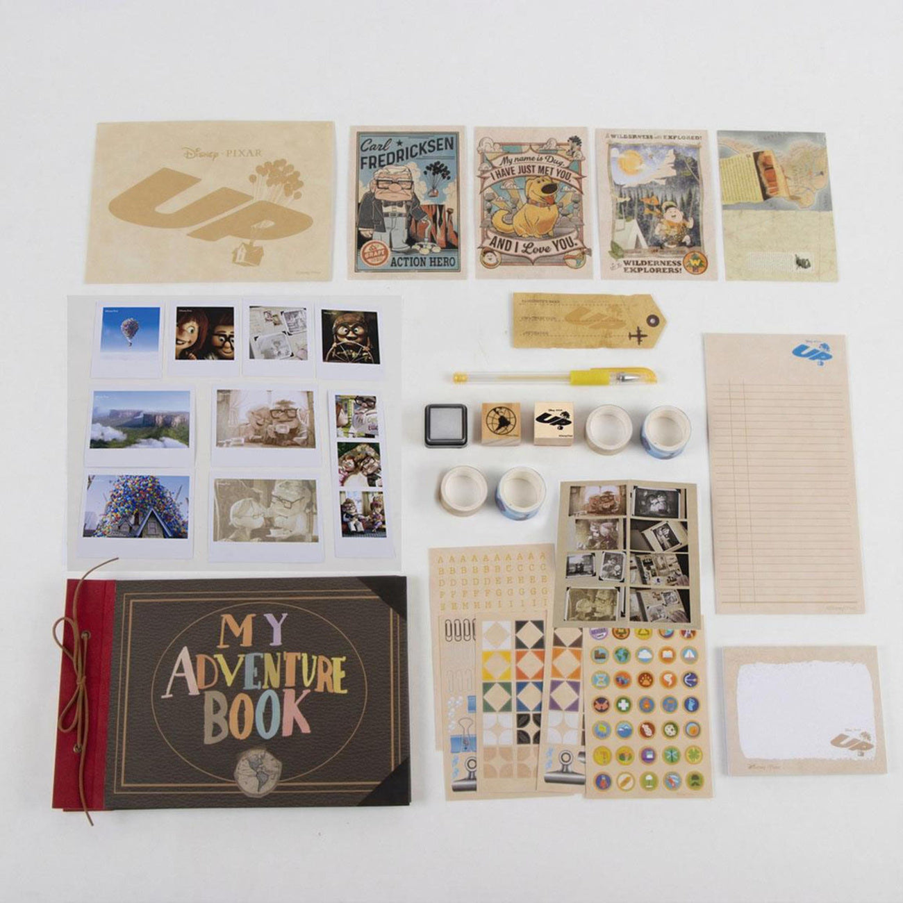 Produktbild Pixar - My Adventure Scrapbook Geschenkset