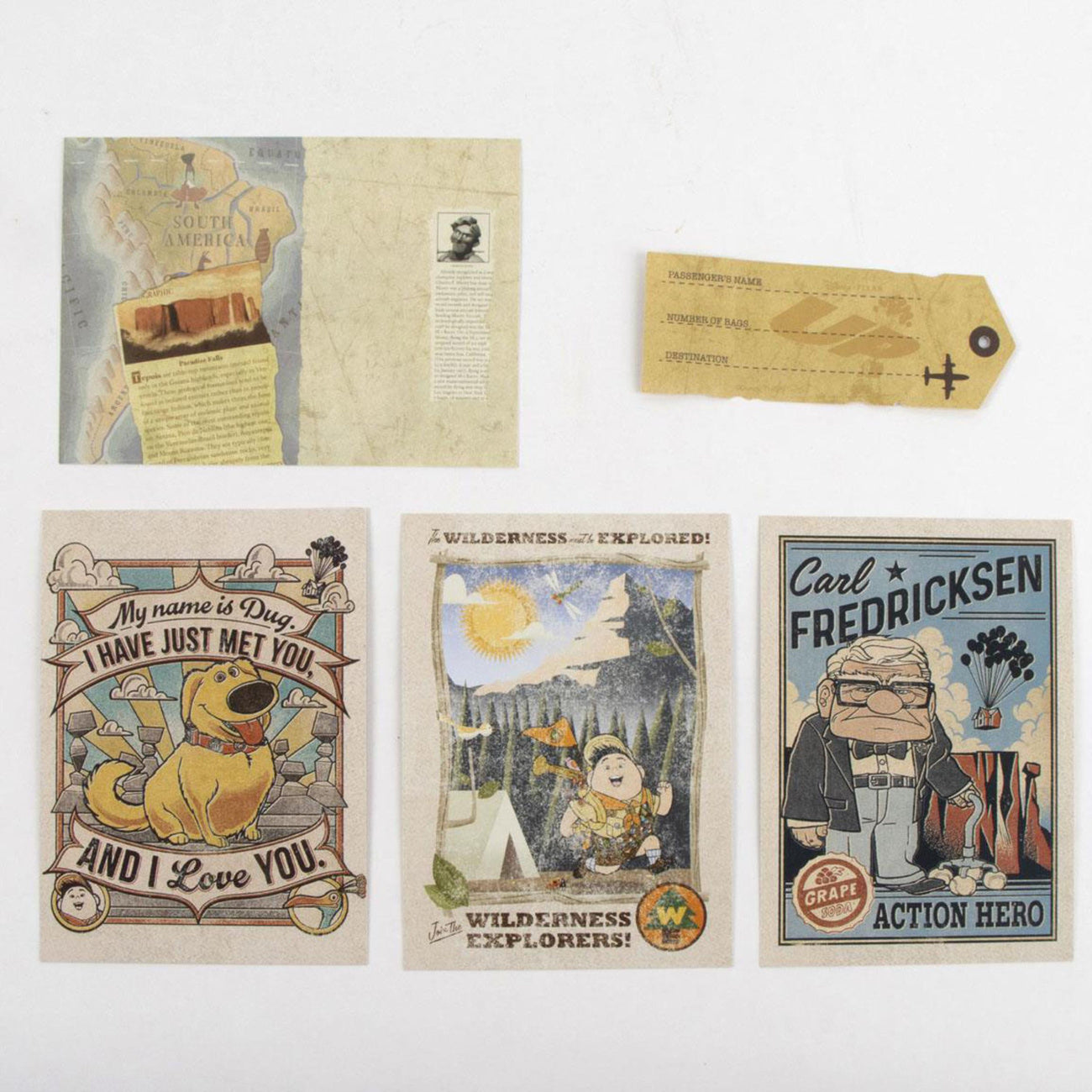 Produktbild Pixar - My Adventure Scrapbook Geschenkset