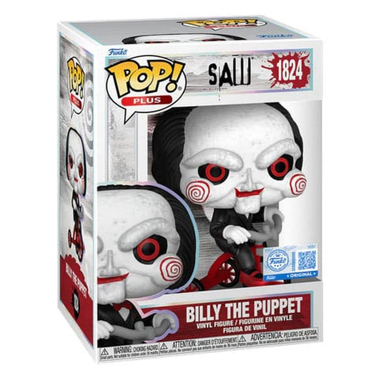 Produktbild Saw - Billy auf Fahrrad Funko Pop Figur