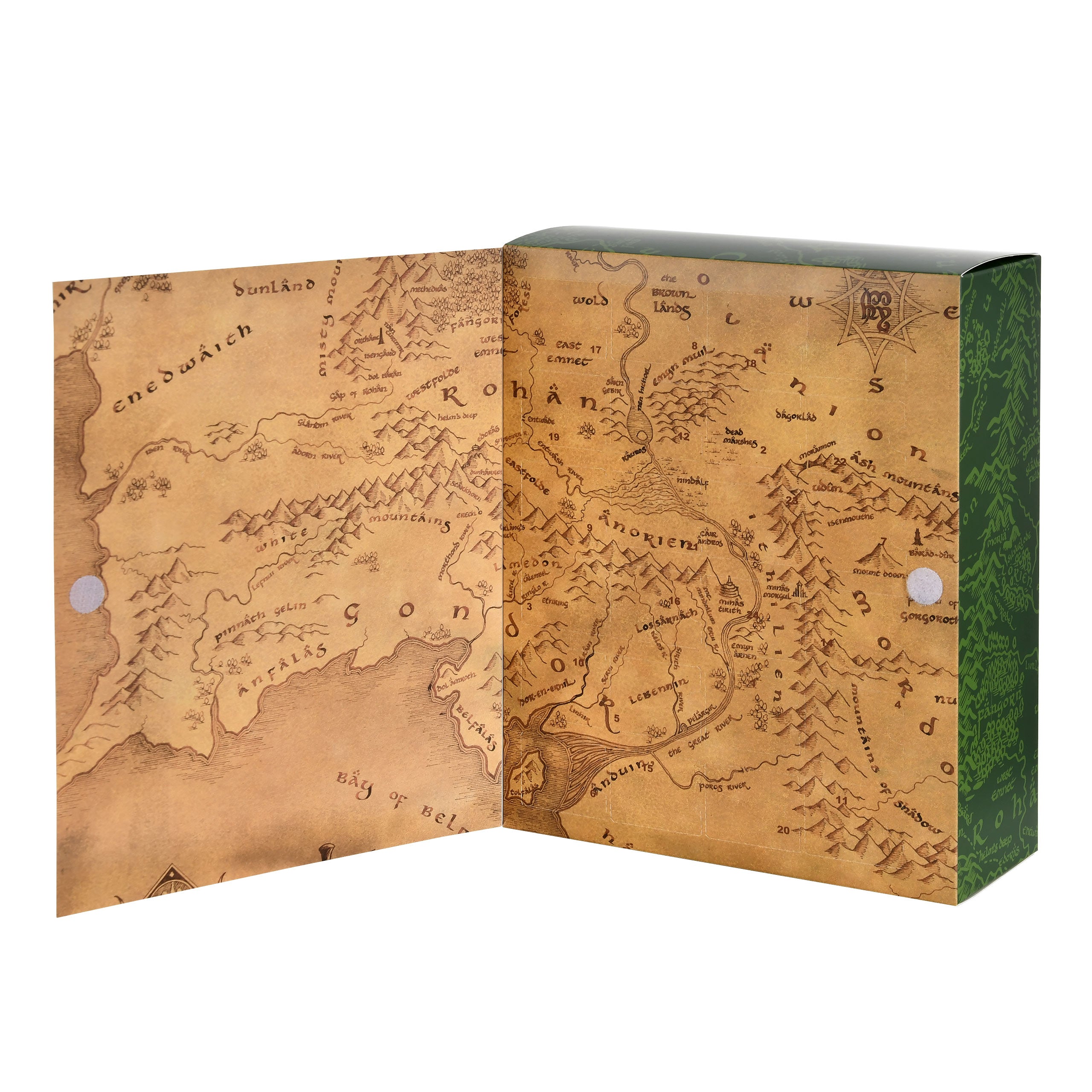 Produktbild Der Herr der Ringe - Mittelerde Socken Adventskalender