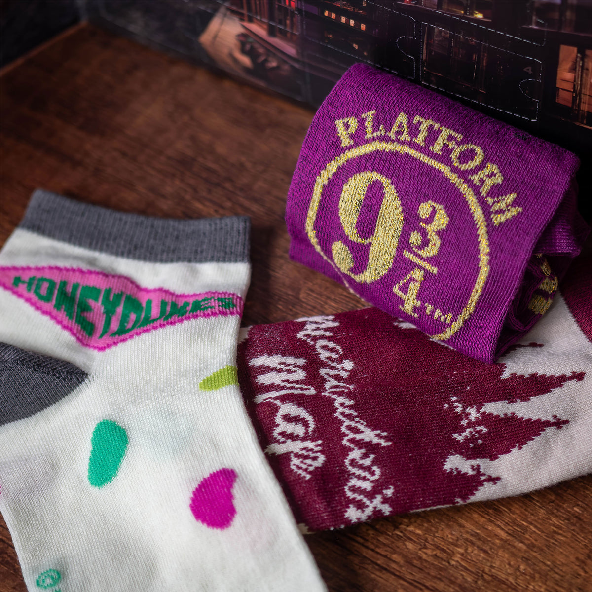 Produktbild Harry Potter - Hogwarts Socken Adventskalender