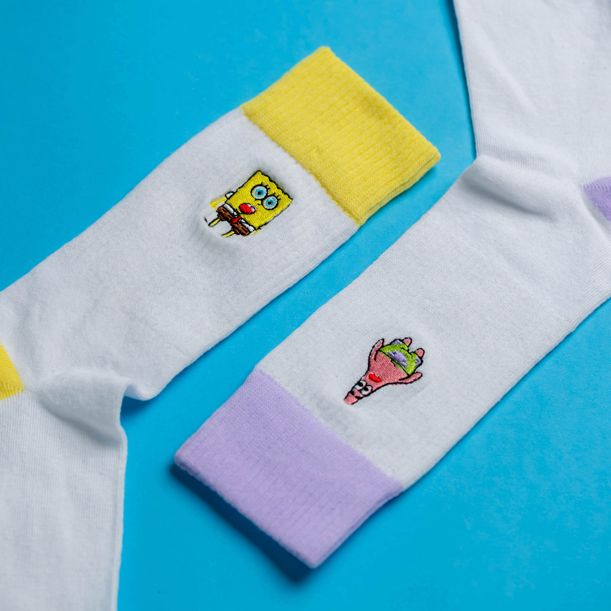Produktbild SpongeBob Schwammkopf - Patrick und SpongeBob Socken 2er Set