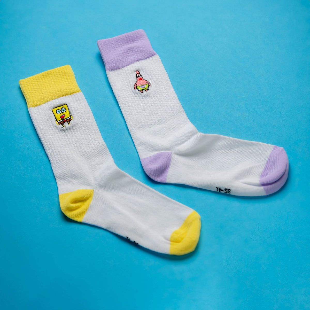 Produktbild SpongeBob Schwammkopf - Patrick und SpongeBob Socken 2er Set