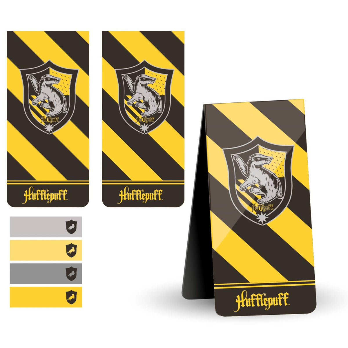 Produktbild Harry Potter - Hufflepuff Lesezeichen mit Haftnotizen
