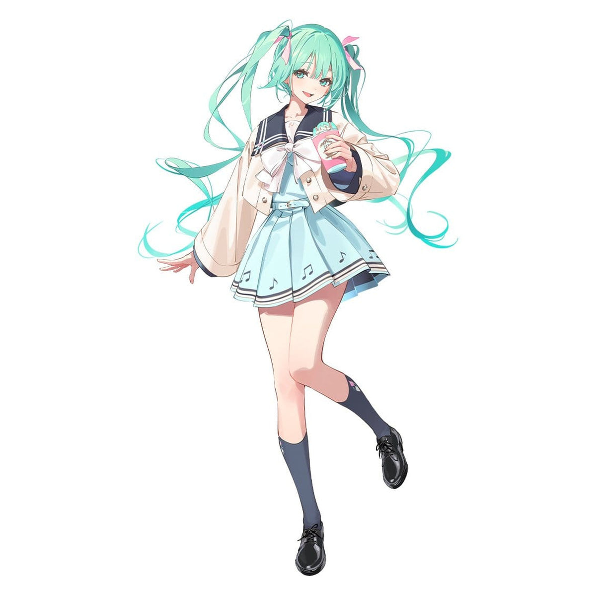 Produktbild Hatsune Miku - Sweet School Life Figur Pure Version