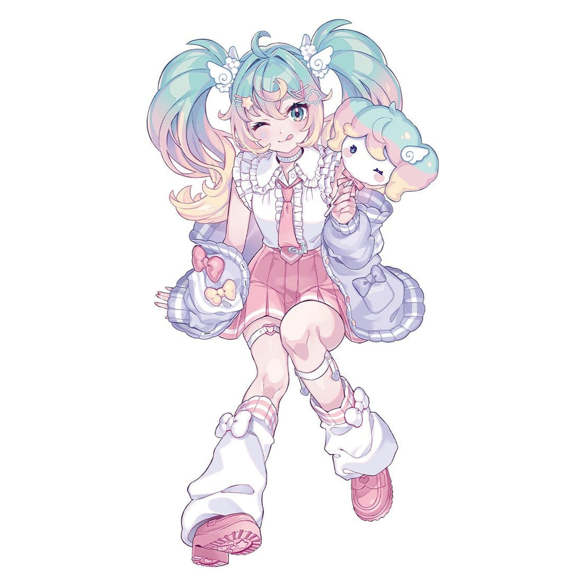 Produktbild Hatsune Miku - Sweet School Life Figur Pastel Version