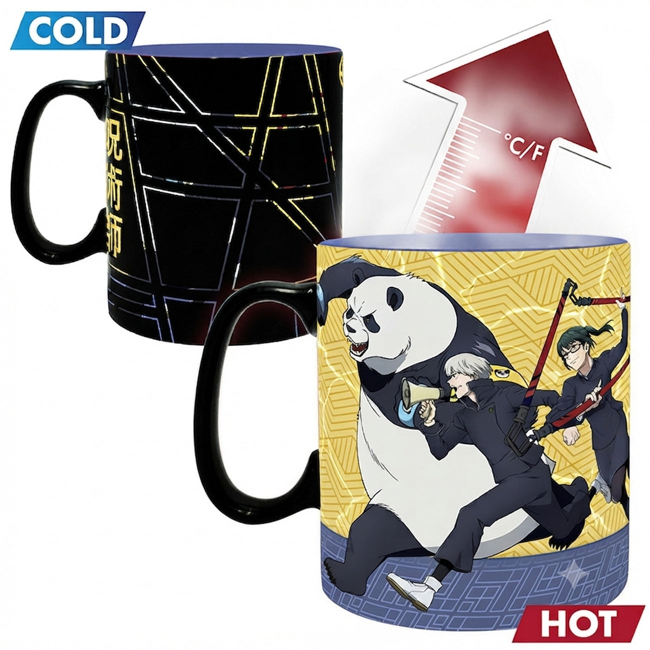 Produktbild Jujutsu Kaisen - Group Thermoeffekt Tasse