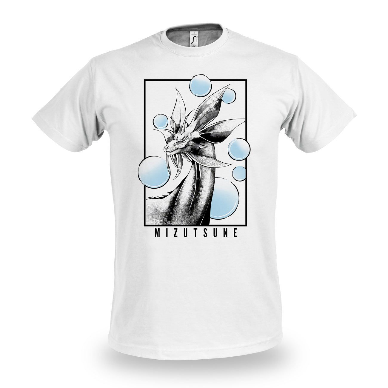Produktbild Mizutsune T-Shirt weiß für Monster Hunter Fans