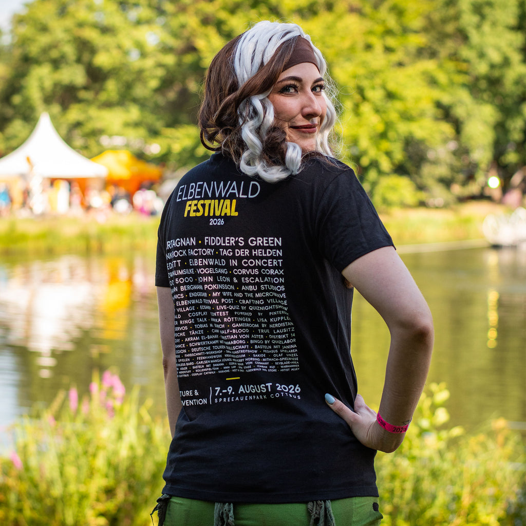 Produktbild Elbenwald Festival 2026 - Ghost Line Up T-Shirt