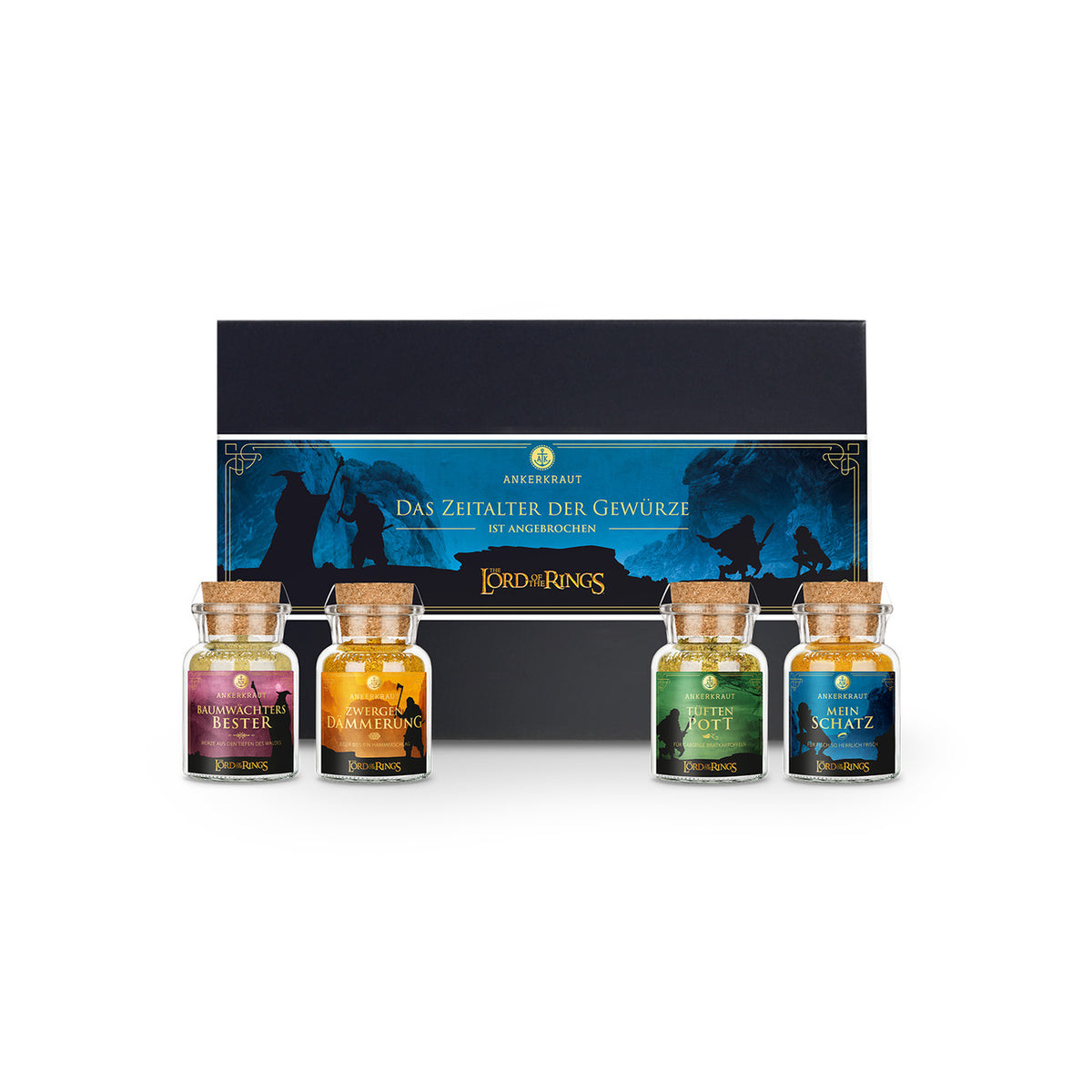 Produktbild Der Herr der Ringe - Gewürz Geschenk-Box 4er Set