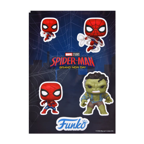 Produktbild Spiderman Brand New Day Gratis Stickerbogen