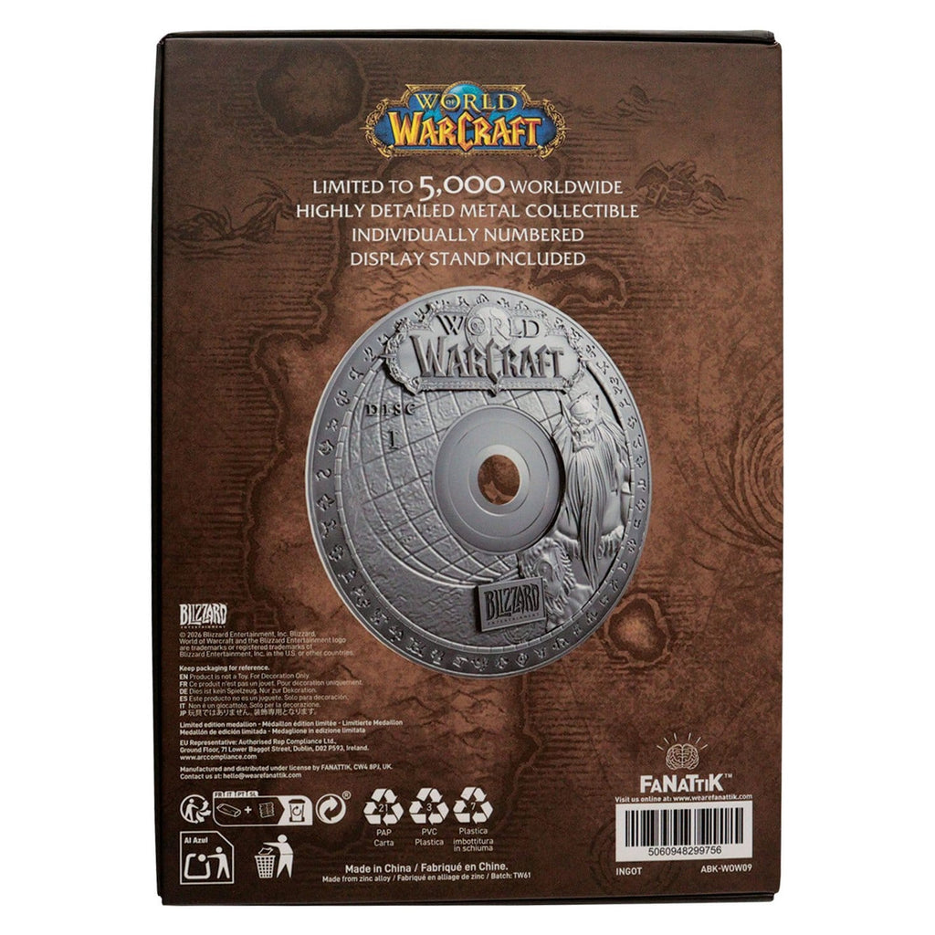 Produktbild World of Warcraft - Metall CD-Rom Limited Edition