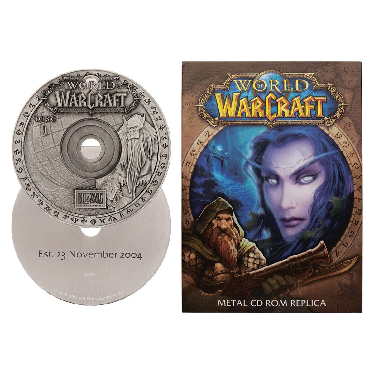 Produktbild World of Warcraft - Metall CD-Rom Limited Edition