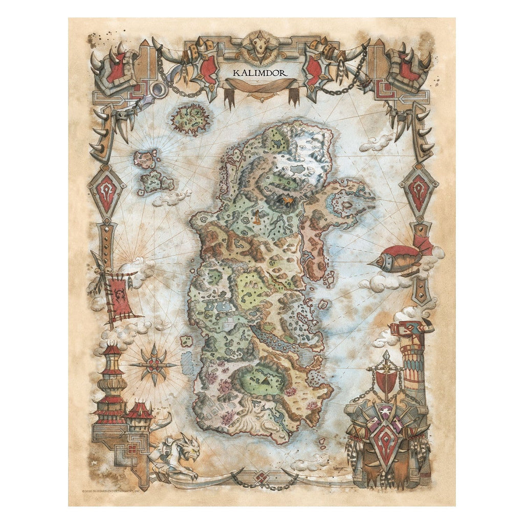 Produktbild World of Warcraft - Kunstdrucke 5er Set