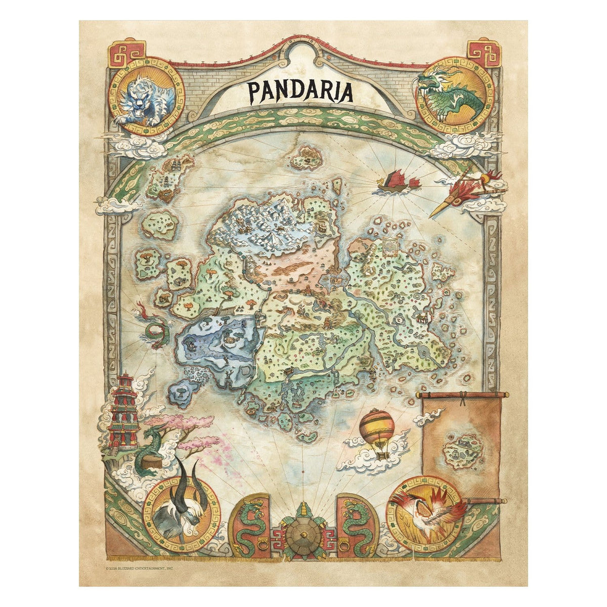 Produktbild World of Warcraft - Kunstdrucke 5er Set