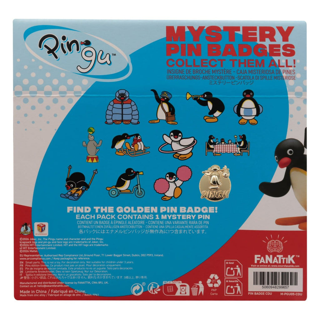 Produktbild Pingu - Mystery Ansteck-Pin 12er Display