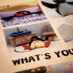 Produktbild Pingu - Moods of the Pingu Jutebeutel