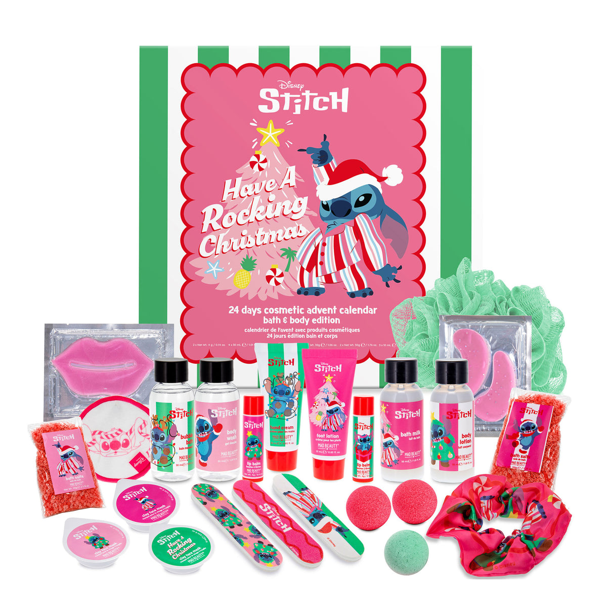 Produktbild Lilo & Stitch - Rocking Christmas Stitch Kosmetik Adventskalender