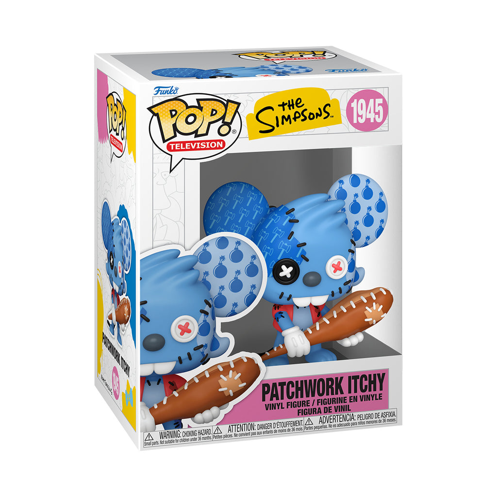 Produktbild Simpsons - Itchy Patchwork Funko Pop Figur