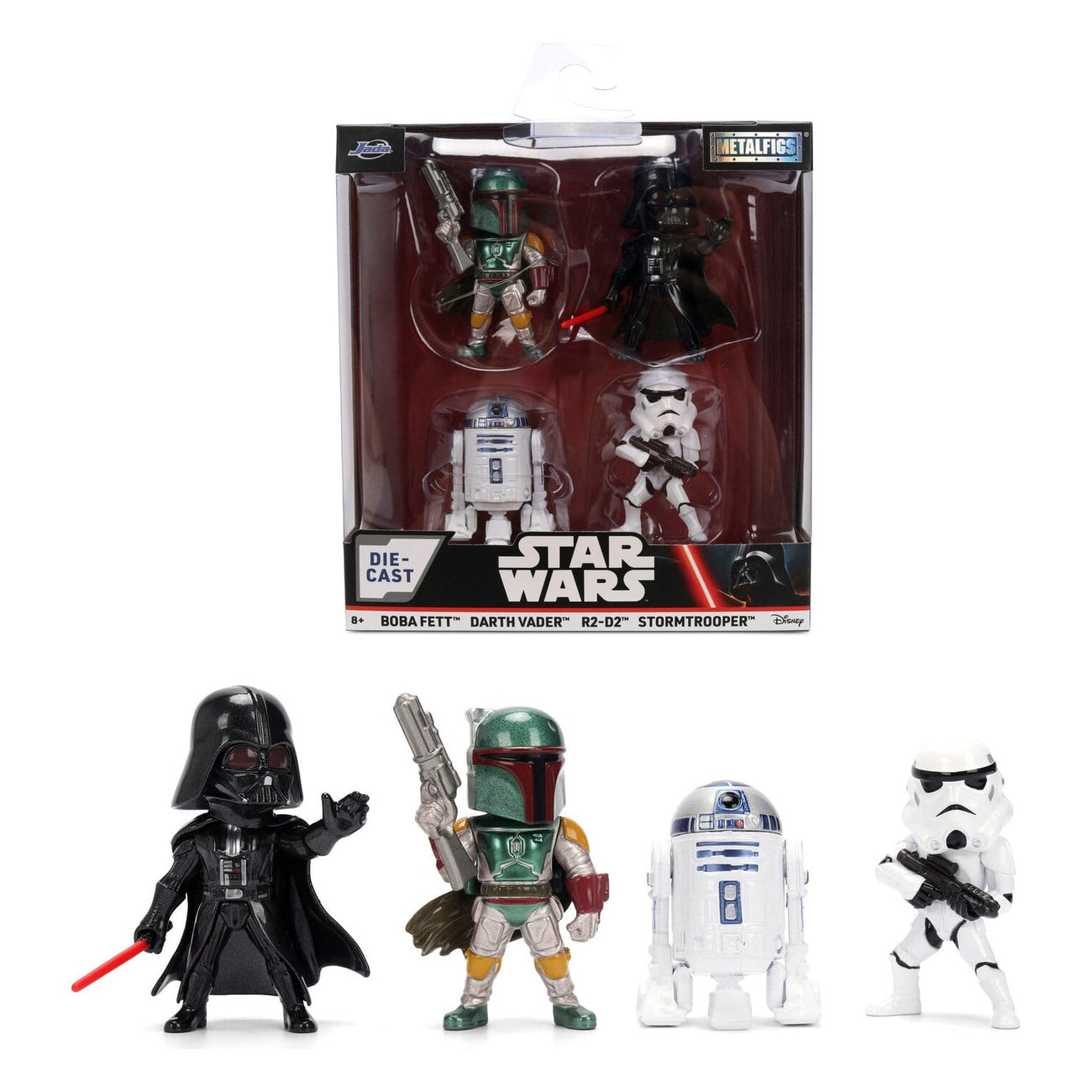 Produktbild Star Wars Minifiguren 4er-Pack Wave 1 6,5 cm