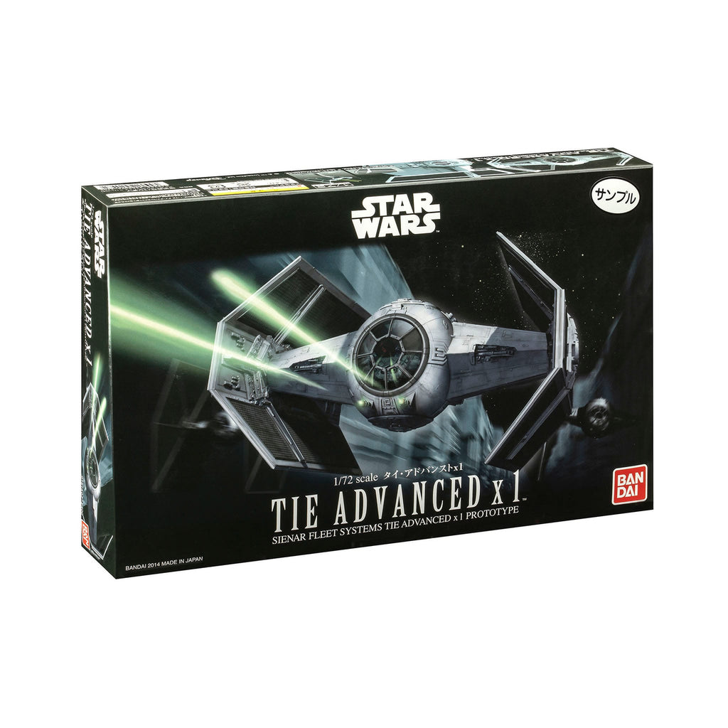 Produktbild Star Wars Modellbausatz 1/72 TIE Advanced x1 10 cm