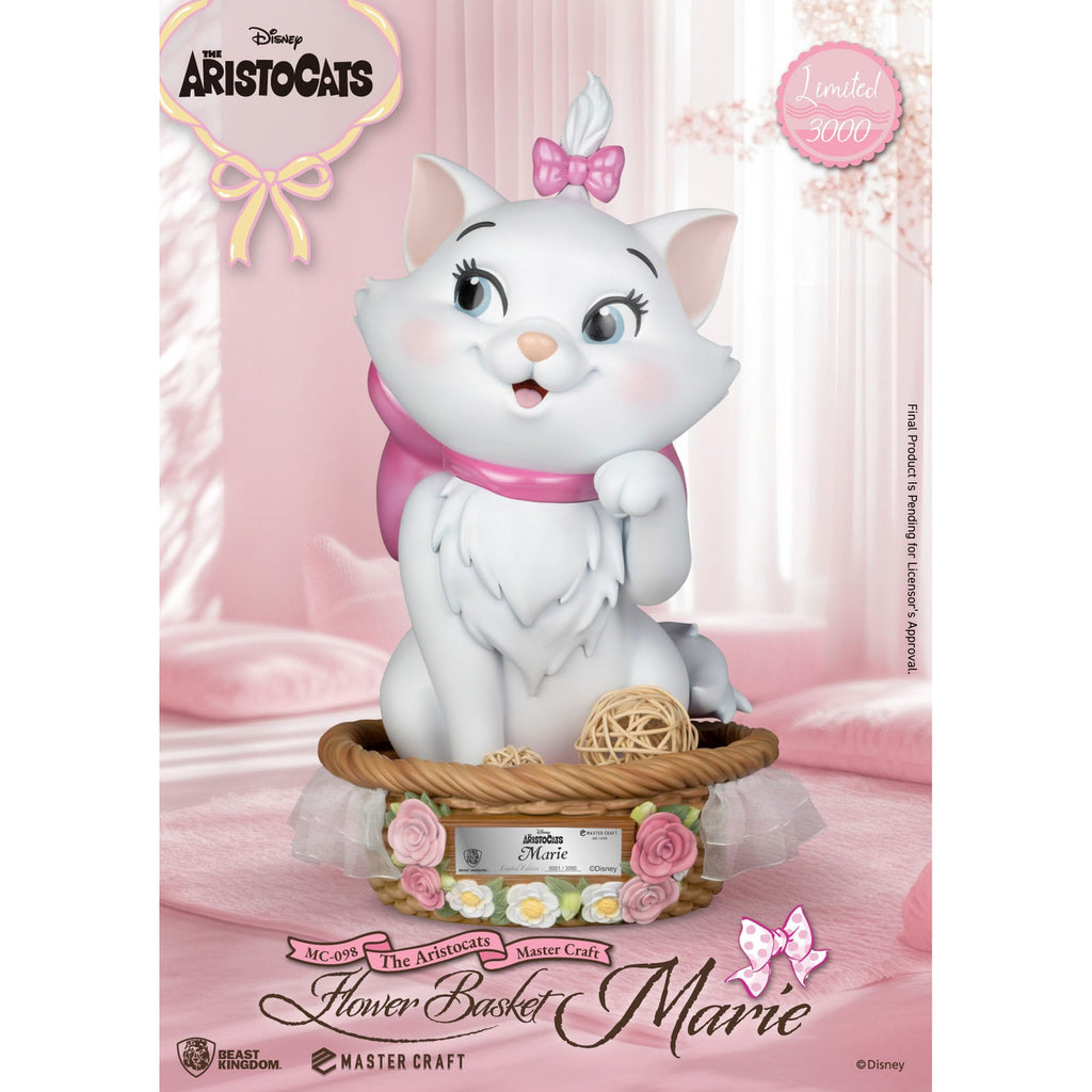 Produktbild Aristocats Master Craft Statue Flower Basket Marie 32 cm