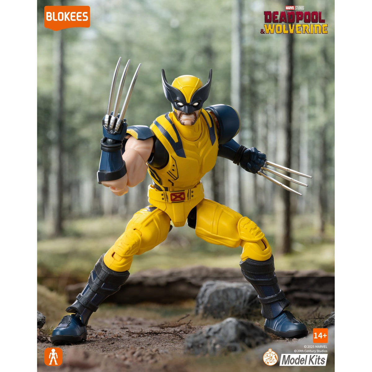 Produktbild Marvel Blokees Bausatz Wolverine