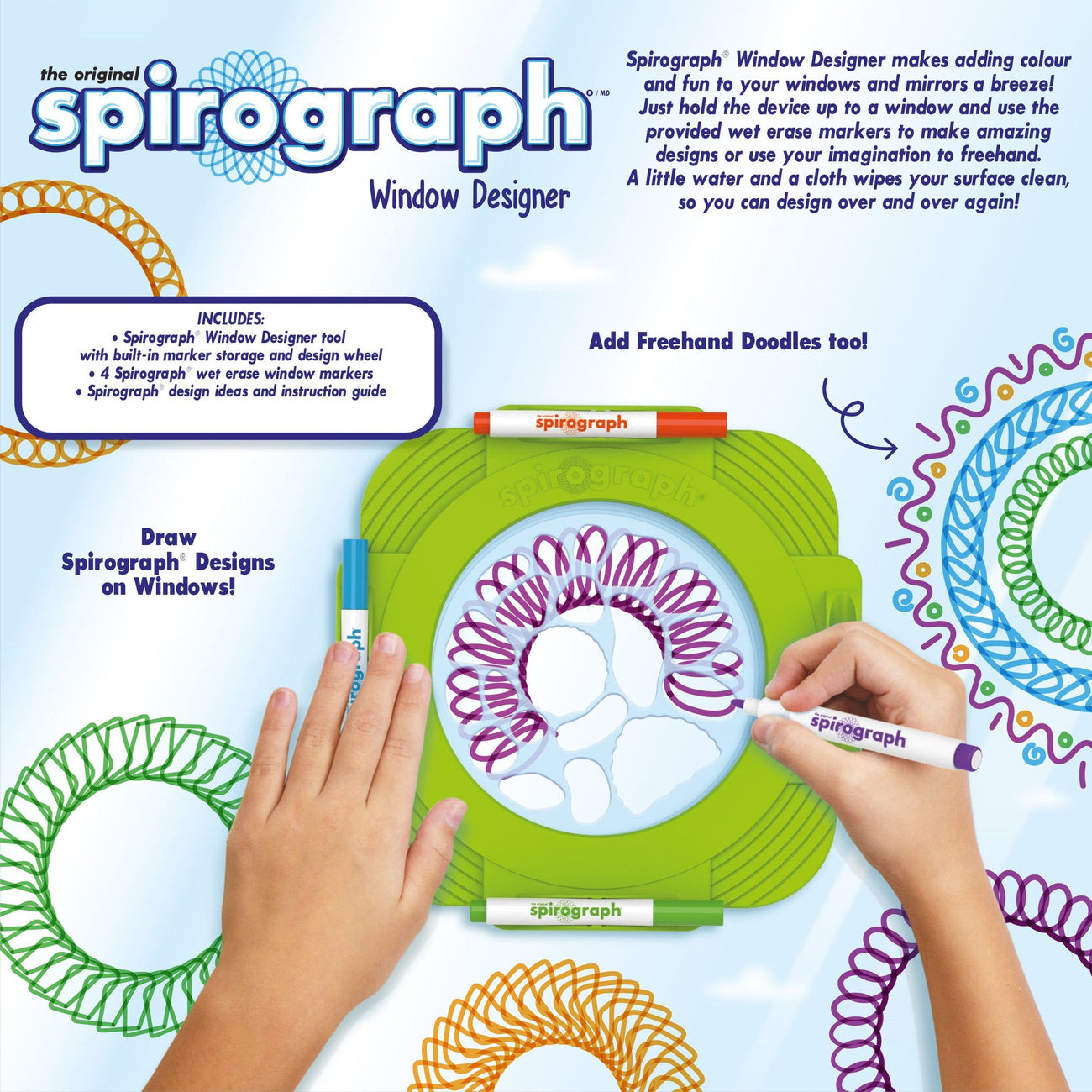 Produktbild Spirograph Fenster-Designer