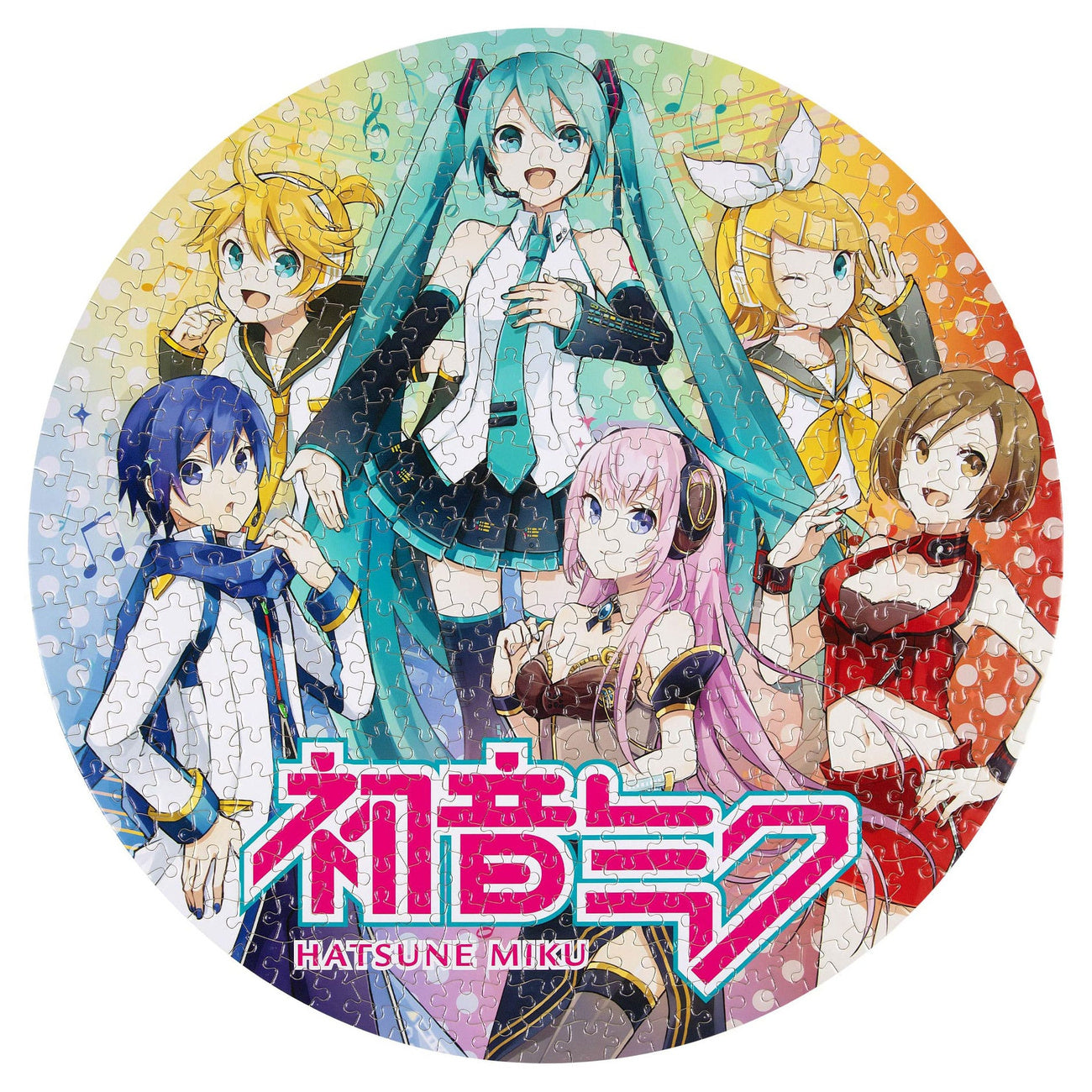 Produktbild Hatsune Miku Jigsaw Puzzle Rund 500 Teile