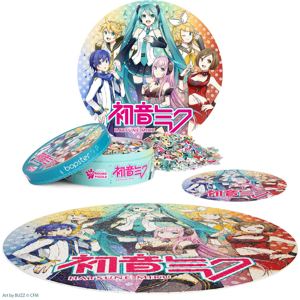 Produktbild Hatsune Miku Jigsaw Puzzle Rund 500 Teile