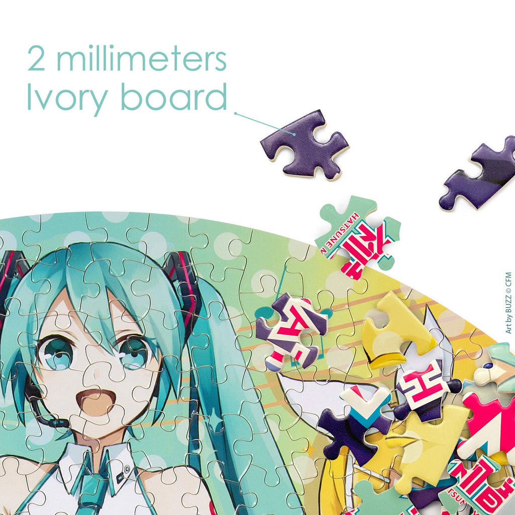 Produktbild Hatsune Miku Jigsaw Puzzle Rund 500 Teile
