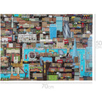 Product image 8-Bit Pixel Puzzle London Level 3 – 1000 Pieces